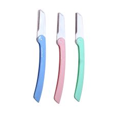 Beautiliss Folding Face And Eyebrow Razor - Assorted, 1 Pc (Color & Shape May Vary)