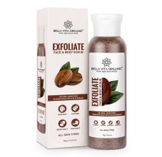 Bella Vita Organic Exfoliate Face & Body Scrub, 75gm