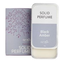 Earth Rhythm Black Amber Solid Perfume, 15 gm