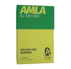 BonAyu All Natural Amla Gelatin Free Gummies, 60 Gummies