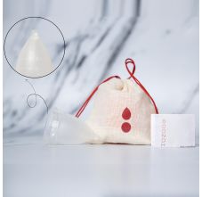 Boondh Menstrual Cup - Transparent, Standard