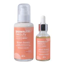 Brown Bakery Face Serum & Face and Body Lotion Combo