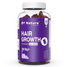 Hair Growth Gummies for Men with Biotin, Folic acid & Bhringaraj