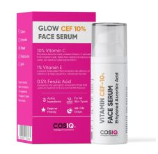 CosIQ Vitamin CEF-10% Glow Boost Face Serum 30 ml