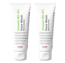 CosIQ Vitamin B3-5% Niacinamide Face Wash, 100ml (Pack of 2)