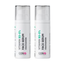CosIQ Niacinamide Vitamin B3-5% Face Serum, 30ml (Pack of 2)