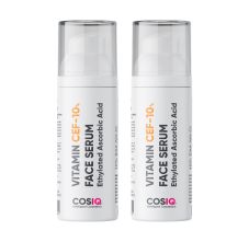 CosIQ Vitamin CEF-10% Glow Boost Face Serum, 30ml (Pack of 2)
