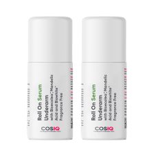 CosIQ Brightening Underarm Roll On Serum, 40ml (Pack of 2)
