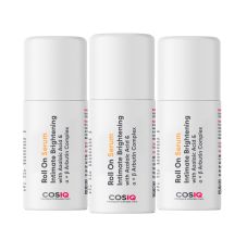 CosIQ Intimate Brightening Roll-On Serum, 40ml (Pack of 3)