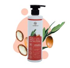 Careberry Moroccon Argan Oil & Silk Proteins Strengthening Shampoo for Strong & Silky Hair, 300ml