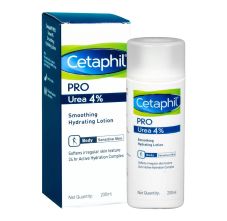 Cetaphil Pro Urea 4% Smoothing Hydrating Lotion For Body For Sensitive Skin, 200ml
