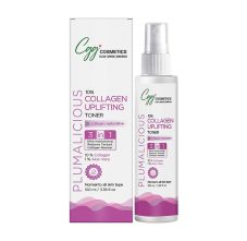 CGG Cosmetics 10% Collagen Uplifting Toner - 2x collagen restorative- combat fine lines- Vegan, 100ml
