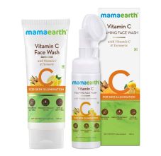 Mamaearth Vitamin C Foaming Face Wash, 150ml & Vitamin C Face Wash, 100ml