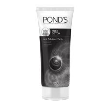 POND'S Pure Detox Pollution Clear With Activated Charcoal Face Wash, 100gm