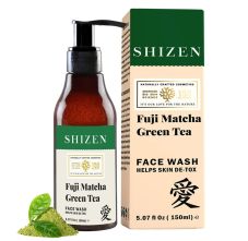 SHIZEN Fuji Matcha Green Tea Face Wash, 150ml