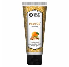 Passion Indulge Pearl-CE Face And Body Vitamin C & E Glow Boosting Orange Shea Butter Cream, 100gm