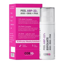 Cos-IQ® ABP 22% Regular Use Exfoliating Peel AHA 15% + PHA 5% + BHA 2% Peeling Solution, 30ml