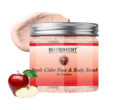 Nutriment Apple Cider Face & Body Scrub, 250gm