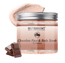 Nutriment Chocolate Face & Body Scrub, 250gm