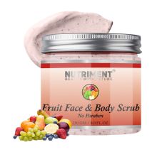 Nutriment Fruit Face & Body Scrub, 250gm