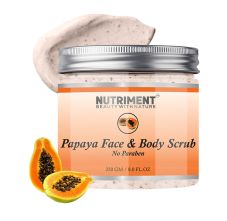Nutriment Papaya Face & Body Scrub, 250gm
