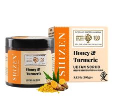 SHIZEN Ubtan Scrub With Honey & Turmeric, 100gm