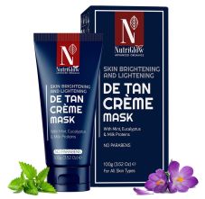 De Tan Cream Mask For Skin Brightening & Lightening 100 gm