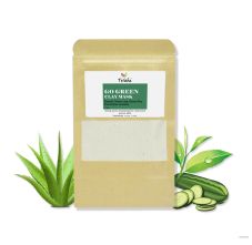 Go Green Clay Mask With French Green Clay, Green Tea & Cucumber Extracts