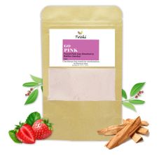 Go Pink Clay Mask With French Pink Clay Strawberry & Rekha Chandan