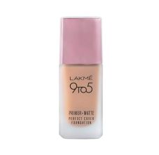 9 To 5 Primer + Matte Perfect Cover Foundation C100 Cool Ivory