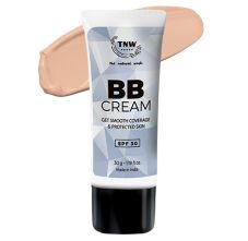 TNW - The Natural Wash BB Cream For Get Smooth Coverage & Protected Skin With SPF 30 For Medium to Deep Skin Tones, 30gm