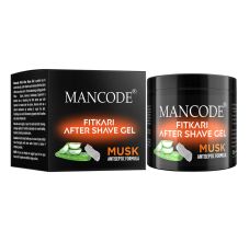 Mancode Fitkari After Shave Gel With Musk Antiseptic Formula, 100gm