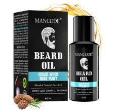 Mancode Cedar Wood & Rose Mary Beard Oil, 60ml