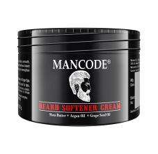 Mancode Beard Softener Cream With Shea Butter &  Argan Oil, 100gm