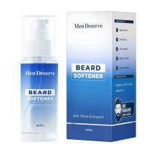 Men Deserve Beard Softener For Soft, Shiny And Growth Beard, 60ml