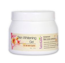 NutriGlow Skin Whitening Gel For Excess Pigmentation, Heals Acne & Blemishes, 500gm