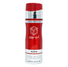 Daron Active Body Deodorant Spray, 200ml