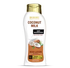 Dr.Rashel Coconut Milk Body Lotion For Deep Nourishing With Vitamin E, 400ml