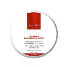 Kimiska Underarm Brightening Cream With Turmeric & Glycolic Acid, 50gm