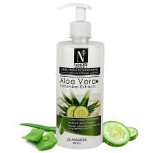 Insta Fresh Nourishment Skin Whitening Lotion With Aloe Vera & Cucumber Extracts