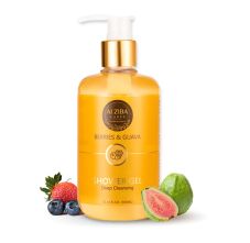 Alziba Cares Berries & Guava Deep Cleansing Shower Gel Body Wash, 300ml