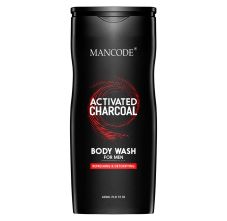 Mancode Activated Charcoal Refreshing & Detoxifying Body Wash, 450ml