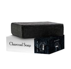 TNW - The Natural Wash Charcoal Soap With Neem & Cinnamon, 100gm