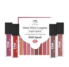Matte Velvet Longstay Liquid Lipstick Mini- Bold Squad