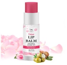 TNW - The Natural Wash Rose Tinted Lip Balm For Soft & Moisturized Lips, 6gm