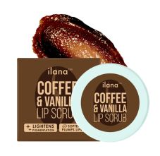 Ilana - Lip Scrub - Brightening and plumping vegan lip exfoliator - Coffee and vanilla, 15gm