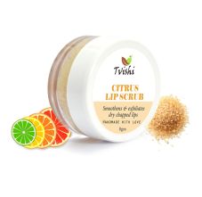 Tvishi Handmade Citrus Lip Scrub, 8gm