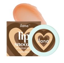 Ilana Lip Snooze - Overnight Healing Vegan Lip Sleeping Mask For Soft Bright Lips, 15gm