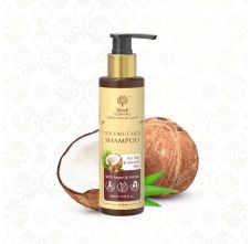 Khadi Essentials Coconut Shampoo for Dry & Damaged Hair with Coconut Milk, 200ml