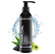 Mancode Charcoal Shampoo - Gentle Detox, 200ml